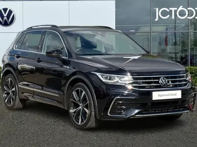 Used VW Tiguan R-line 190 HP (139 kW) 2022 Black SUV
