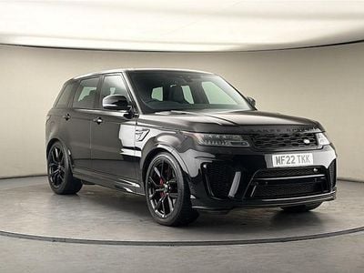 Used Land Rover Range Rover Sport SVR 575 HP (422 kW) 2021 Santorini black SUV