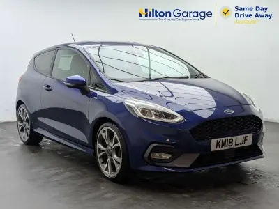 Used Ford Fiesta ST-Line 2018 Blue Hatchback