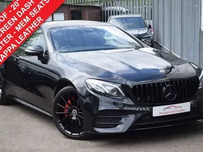 Used Mercedes E220 AMG line 194 HP (142 kW) 2019 Black Coupe