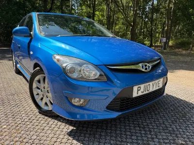 Used Hyundai i30 Comfort 108 HP (79 kW) 2010 Blue Hatchback