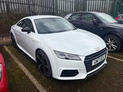 Used Audi TT Black Edition 230 HP (169 kW) 2017 White Coupe