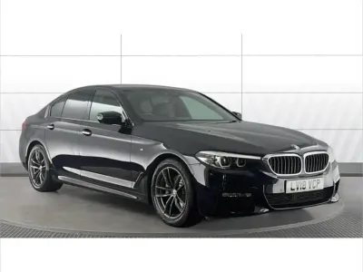 Used BMW 520 M Sport 187 HP (137 kW) 2018 Black Sedan