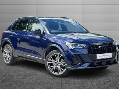 Used Audi Q3 Black Edition 150 HP (110 kW) 2024 Blue SUV