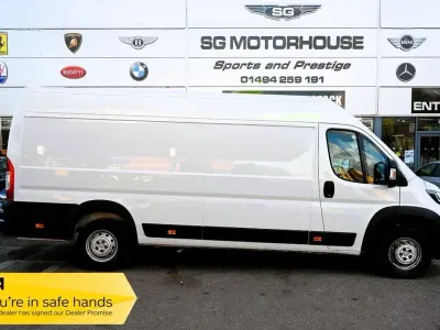 Used Peugeot Boxer 140 HP (102 kW) 2021 White Van
