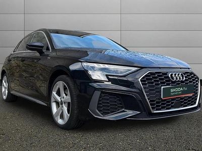 Begagnad Audi A3 e-tron S-Line 200 HK (147 kW) 2021 Svart Halvkombi