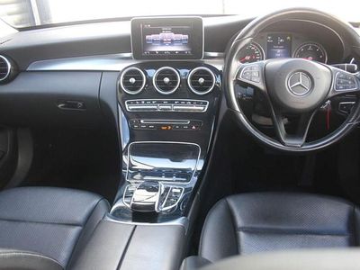 Begagnad Mercedes C220 SE 170 HK (125 kW) 2015 Svart Sedan