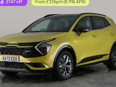 Used Kia Sportage GT-Line S 230 HP (169 kW) 2023 Yellow SUV