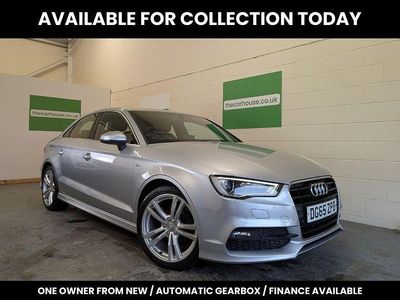 Silver Used 2015 Audi A3 S-Line Sedan | £12,495 (Fair price)