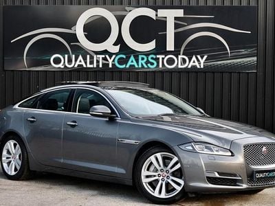 Grey Used 2016 Jaguar XJ Premium Luxury Sedan | £20,995 (Fair price)