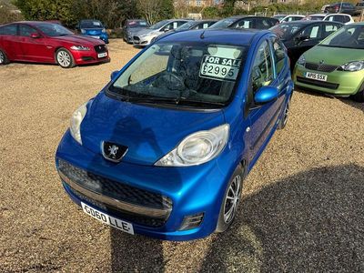Used Peugeot 107 68 HP (50 kW) 2010 Blue Hatchback