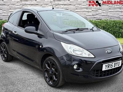 Black Used 2015 Ford Ka Metall Hatchback | £3,500 (Fair price)