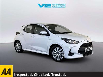 Used Toyota Yaris Hybrid 116 HP (85 kW) 2021 White Hatchback