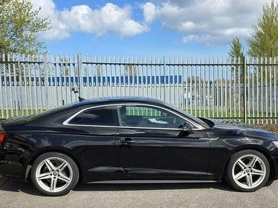 Begagnad Audi A5 S-Line 150 HK (110 kW) 2018 Svart Sportkupé