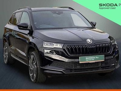 Black magic pearl effect Used 2022 Skoda Karoq SportLine SUV | £20,900 (Super price)
