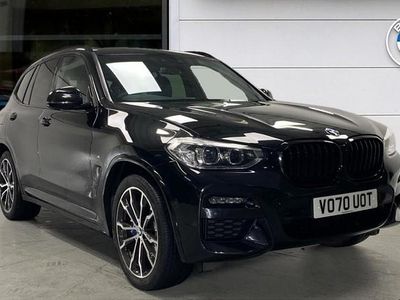 Black Used 2021 BMW X3 M Sport SUV | £27,950 (Fair price)