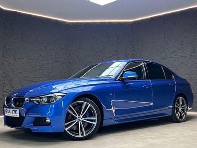 Begagnad BMW 320 M Sport 190 HK (139 kW) 2015 Blå Sedan