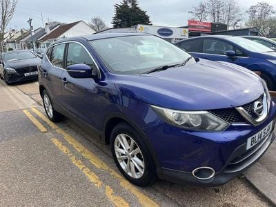Used Nissan Qashqai Acenta 2014 Blue SUV