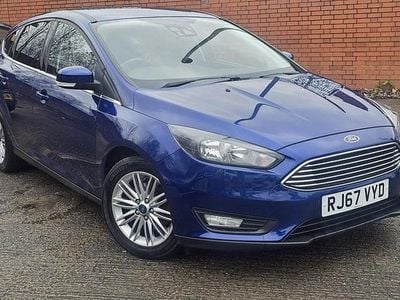 Blue Used 2018 Ford Focus Zetec Hatchback | £7,495 (Super price)