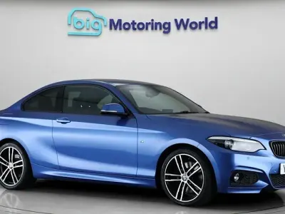 Used BMW 230 M Sport 252 HP (185 kW) 2019 Blue Coupe