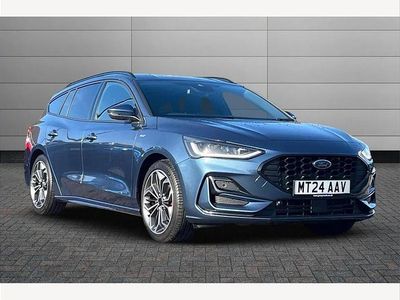 Blue Used 2024 Ford Focus ST-Line X Estate | £20,798 (Fair price)