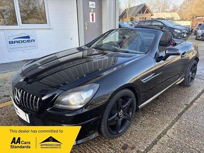 Black Used 2013 Mercedes SLK200 AMG Cabriolet | £7,995 (Good price)