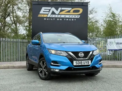 Begagnad Nissan Qashqai N-Connecta 115 HK (84 kW) 2018 Blå SUV