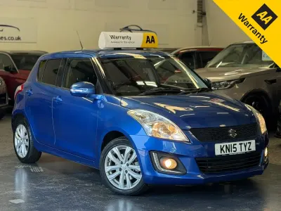 Used Suzuki Swift SZ4 94 HP (69 kW) 2015 Blue Hatchback