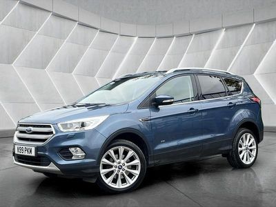 Blue Used 2019 Ford Kuga Titanium X SUV | £12,850 (Good price)