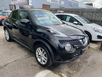 Used Nissan Juke N-Connecta 110 HP (80 kW) 2016 Black SUV