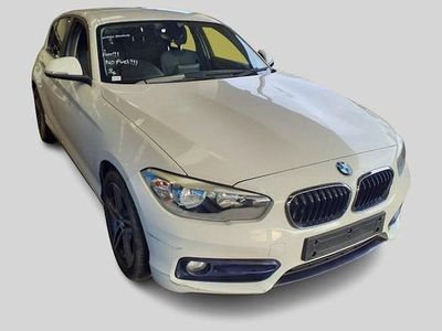 Used BMW 118 Sport Line 136 HP (100 kW) 2016 White Hatchback