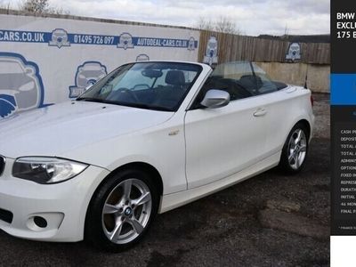 used BMW 120 Cabriolet 2.0 120D EXCLUSIVE EDITION 2d 175 BHP