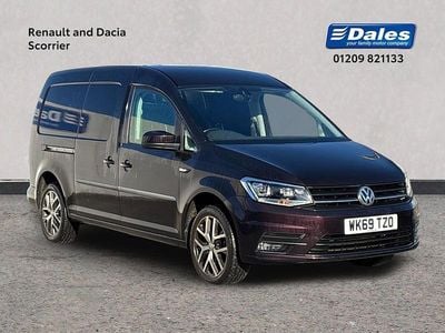 Mauve/purple Used 2019 VW Caddy Maxi Highline MPV | £17,000 (A bit pricey)