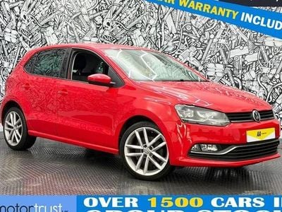 Used VW Polo SEL 110 HP (80 kW) 2017 Red Hatchback
