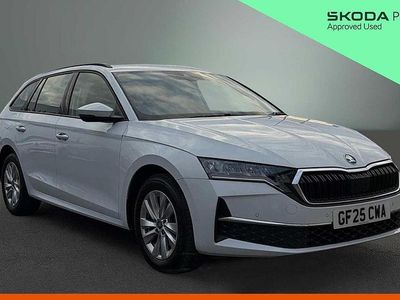 Used Skoda Octavia SE Technology 150 HP (110 kW) 2025 White Estate