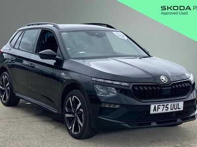 Used Skoda Kamiq Monte Carlo 116 HP (85 kW) 2025 Black SUV