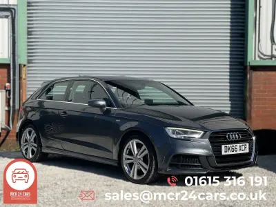 Używany Audi A3 S-Line 150 KM (110 kW) 2016 Szary Hatchback