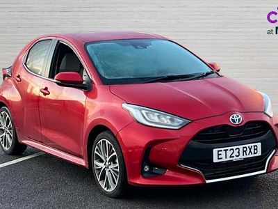 Used Toyota Yaris Hybrid 116 HP (85 kW) 2023 Red