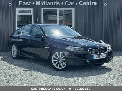 Used BMW 520 190 HP (139 kW) 2016 Black Sedan