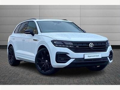 White Used 2022 VW Touareg Black Edition SUV | £33,500 (Good price)