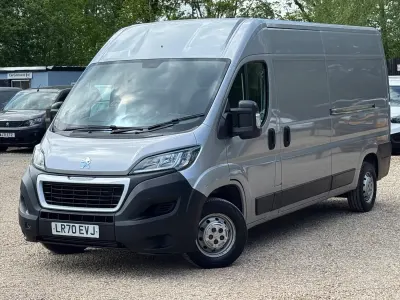 Käytetty Peugeot Boxer 140 HP (102 kW) 2020 Harmaa Van