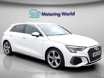Used Audi A3 Sportback S-Line 2022 White Hatchback