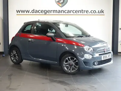 Used Fiat 500 S 69 HP (50 kW) 2018 Grey Hatchback