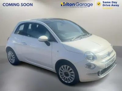 Used Fiat 500 2023 White Hatchback