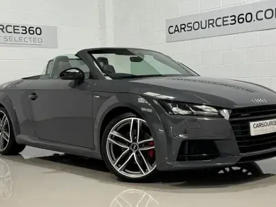 Used Audi TT Roadster Black Edition 230 HP (169 kW) 2017 Grey Cabriolet