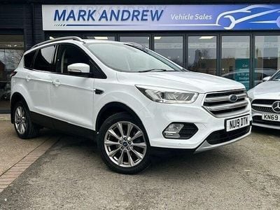 Used Ford Kuga Titanium 150 HP (110 kW) 2019 White SUV