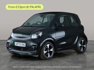 Used Smart ForTwo Electric Drive Passion 22 kW (30 HP) 2021 Black Coupe