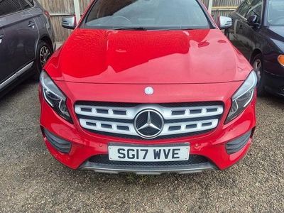 Used Mercedes GLA200 AMG line 136 HP (100 kW) 2017 Red SUV