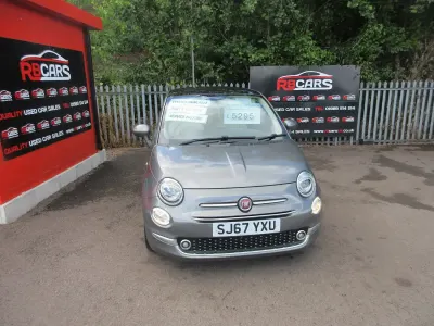 Used Fiat 500 Lounge 69 HP (50 kW) 2017 Grey Hatchback