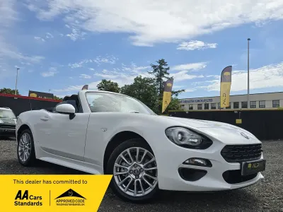 Used Fiat 124 Spider Classica 140 HP (102 kW) 2016 White Cabriolet